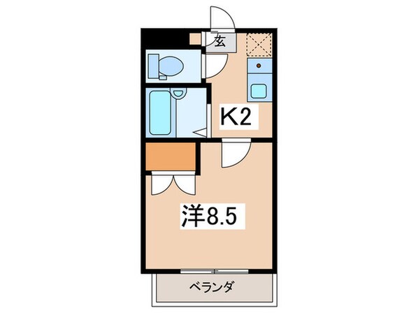 アヴェニール本厚木の物件間取画像